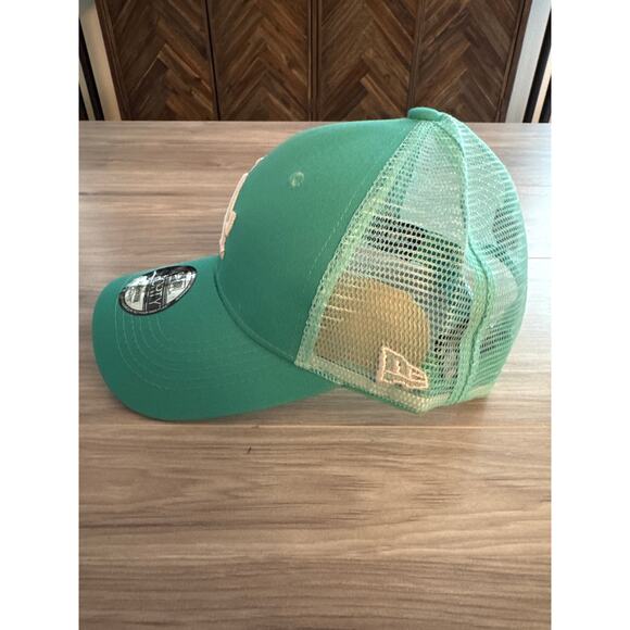 New Era LA Dodgers Mesh Trucker Hat Turquoise - Picture 2 of 5